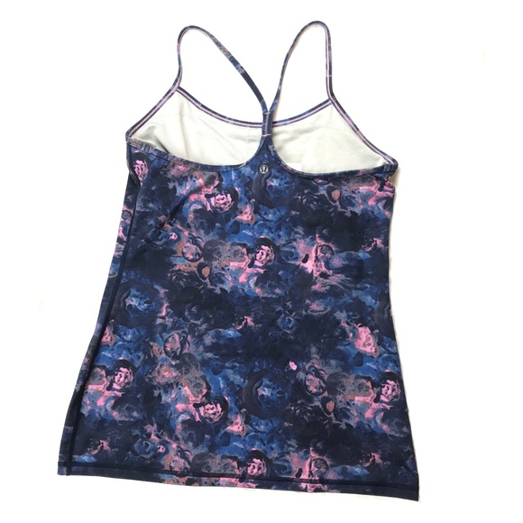 lululemon athletica Tops - Lululemon vibrant criss cross back tank top